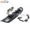 A45 style rear bumper diffuser for Mercedes A class W176 AMG line black diffuser with exhaus tip 2013-2018