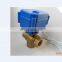 3 way ball valve brass DN15 1/2