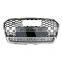 High quality front bumper grill for Audi A7 material black S7 style front grille 2016-2018