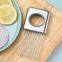 Silver Stainless Steel Onion Holder for Slicing Guide Vegetable Tomato Lemon Meat Holder Slicer Tools Cutter