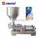 Semi Auto Glass Bottle Beer Filling Machine Piston Gel Vegetable Oil Liquid Filler Manufacturer