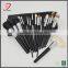 Professional beauty needs natural hair makeup brush set 20 piece