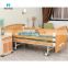 2022 New Multi Function Patient Room Furniture Two Functions with Two Crank Manual Nursing Bed for Sale