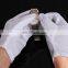 New Style Custom 100% White Thicker Cotton Sewn jewelry gloves, Masonic Regalia Gloves