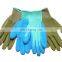 13 Gauge Green Bamboo Lined Latex Coated Work Gloves