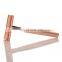 Zero Waste Matte Rose Gold Metal Double Edge Blade Safety Razor Barber Razor
