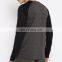 Customized Simple High Quality Collar Solid Long Sleeve t Shirt Men