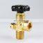 Brass Oxygen Valve For Oxygen Valve Handwheel