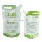 reusable doypack filling liquid stand up spout pouch 100 ml