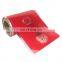 Custom printed heat sealing small pillow pack biscuit bag snack food packaging roll film