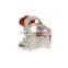 Rose with gemstones silver ring