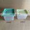 Fruit Vegetable Storage Fridge Storage Box Stackable Fridge Organizer Set With Handle And Lid