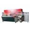precise hydraulic 4-column roll press die cutting/leather cutting press/hydraulic travelling head cutting press machine