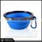 Silicone bowl travel dog bowl