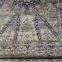 5x8ft royal blue handmade silk persian carpet for sitting room and bedding room