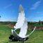 Stainless steel sculpture Stainless steel wings sculpture park square landscape sculpture supports customization