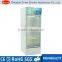 double door or single door upright transparent door fridge