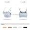 Thin shoulder Sports Vest Sexy Running Yoga Women Push-up Bra Workout Crop Top