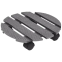 wpc pot stand Heavy duty  Squared  Flower Tray with wheels Plant holder with roller Plant Pot Roller for indoor and outdoor