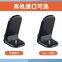 3 in 1 vertical wireless charger with clock display 15W magnetic wireless charger for iPhone earphone and smary watch