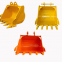 Hot Sales High Standard Hitachi ZX350 Crusher Bucket With Teeth for 30 Ton Excavator for Construction Industry