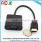 Audio and Video Converters VGA to HDMI Converter ADAPTOR Cable