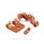 Orange CNC Aluminum Alloy FPV LCD Monitor Mounting Bracket Remote Control