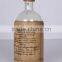 NP-60005 clear glass bottle with wooden cover