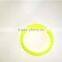 Popular Yellow Rubber Bracelet Silicone Hand Chain for Girls Made in China