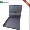Black magnetic cardboard box in book shape