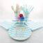 Wedding Decoration Chevron Disposable Party Tableware Set