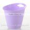 plastic organizer oval bucket
