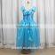 2015 wholesale princess cinderella dresses for kids blue drss cosplay costume