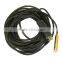 2M USB Cable Length Waterproof IP67 4 LEDs 14.5mm Lens Mini Copper Head Endoscope Inspection Camera Borescope Tube Snake Scope