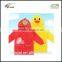2016 Summer waterproof durable animal kids raincoat