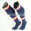 2014 new style striped designer football sock, wholesale football socks, custom football socks