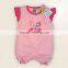 Hot sale cotton summer baby clothing girl baby romper