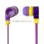 Print Logo Domed Logo Earphone With OEM Brand for Promotion