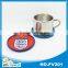 Hot selling eco-friendly pvc gift coffee cup coaster
