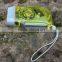 Emergency rechargeable mini LED hand crank dynamo flashlight
