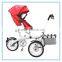 Aluminium Alloy Easy Folding Mother Softtextile Baby Stroller Bike Functional 3 In 1