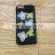 newest PC transpatent real dry flower mobile phone cases for girls