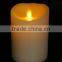 D80*H120mm paraffin electronic swing LED candle, Christmas LED candles