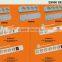 3-way 2 pin EU Standard Ground Switch Extension Socket