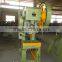 J23-40T mechanical press machine, metal plate hole press machine automatic used for door