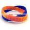 hot sale cool mens personalized cross silicone bracelet