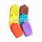 folding funky silicone cosmetic bag as makeup bag for outdoor