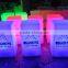 Colorful ABS rechargeable battery led bar table lamp for bar, cafe, club, restaurant,party decoration