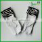 fashion Zebra-stripe neoprene fishing gloves