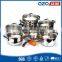 Large capacity fashion design kitchenware pot mirror polishing stainless steel pan                        
                                                Quality Choice